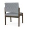 Lesro Lenox Armless Guest Chair, 22.5 in W 24.5 in L 32 in H LS1102 - alternate 2